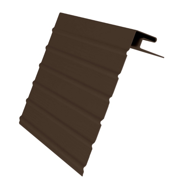 Фаска J(ветровая доска) коричневая 3.00м GL (24шт)