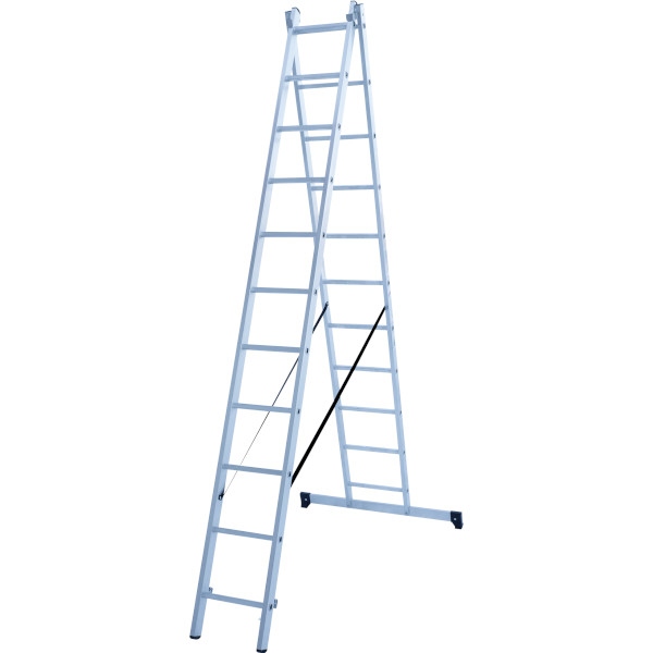 Лестница Новая высота двухсекционная серия NV100, 2x11 2,9х0,4х0,13	