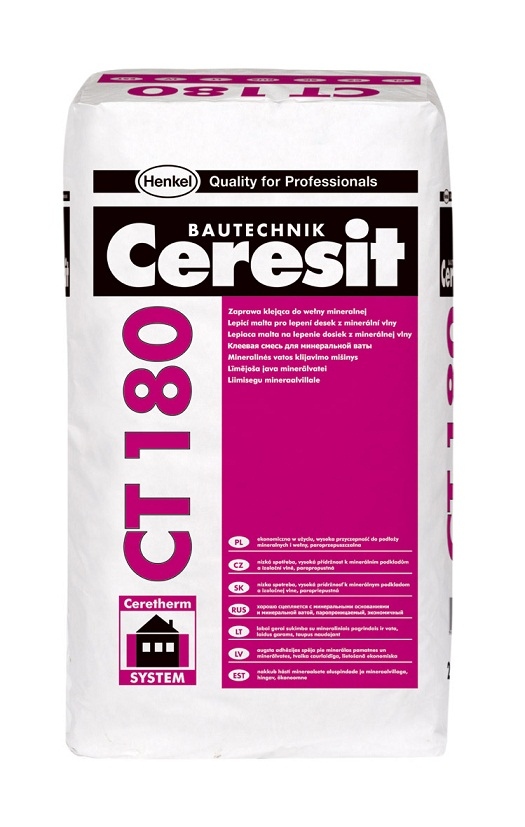Ceresit CT-180 Клеевая смесь для минеральных плит 25кг