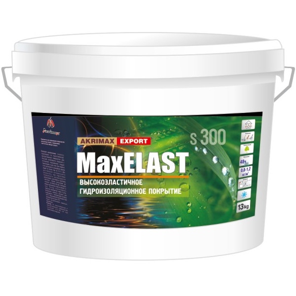 Гидроизоляционное покрытие MAXELAST 13кг (48)