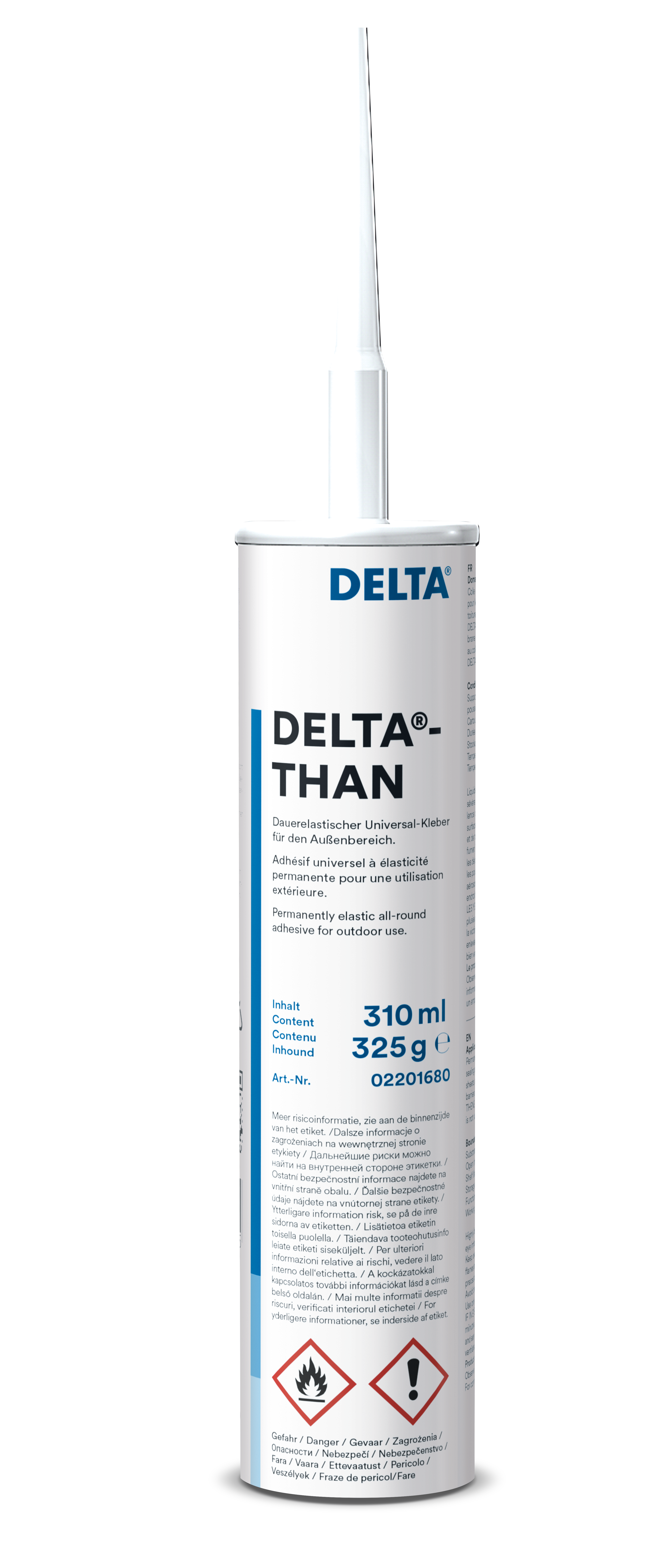 Клей Delta-Than каучуковый для гидро-пароизоляционных пленок, катридж (310мл)