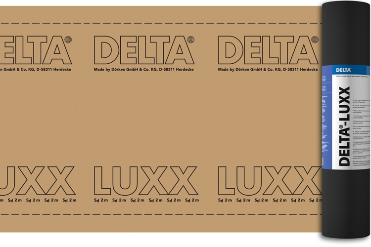 Пленка пароизоляционная Delta-Luxx с ограниченной паропроницаемостью (75м2)