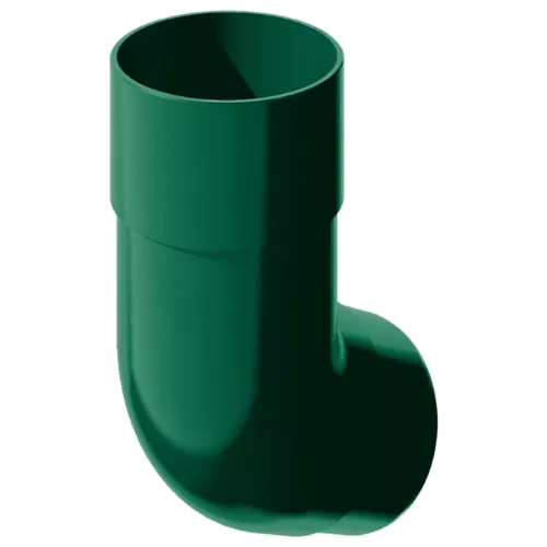 108° VERAT колено трубы, зеленый, шт.