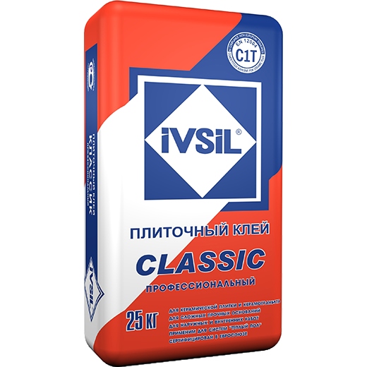 Клей плиточный IVSIL CLASSIC 25кг (48)