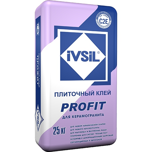 Клей плиточный IVSIL PROFIT 25кг (48)  