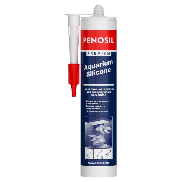 PENOSIL AQ, герметик силиконовый для аквариумов, бесцветный, 310 мл (12шт)