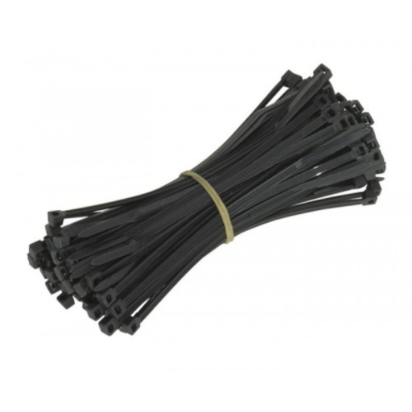 Стяжка кабельная черная Fisher (3,6х150мм) UBN (100шт)