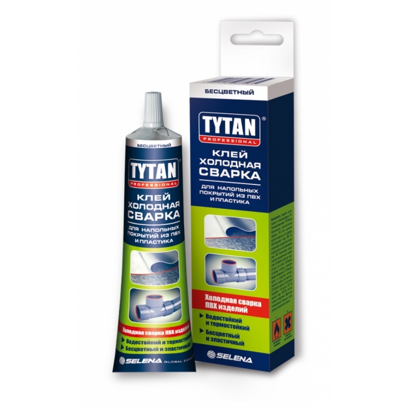Tytan Professional клей холодная сварка для напольных покрытий из ПВХ и пластика (18)