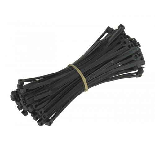 Стяжка кабельная черная Fisher (2,5х98/100мм) UBN (100шт)