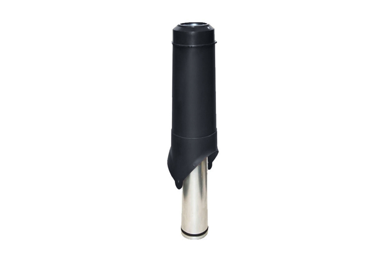 Выход вентиляции Krovent Pipe-VT 125/700 is черный