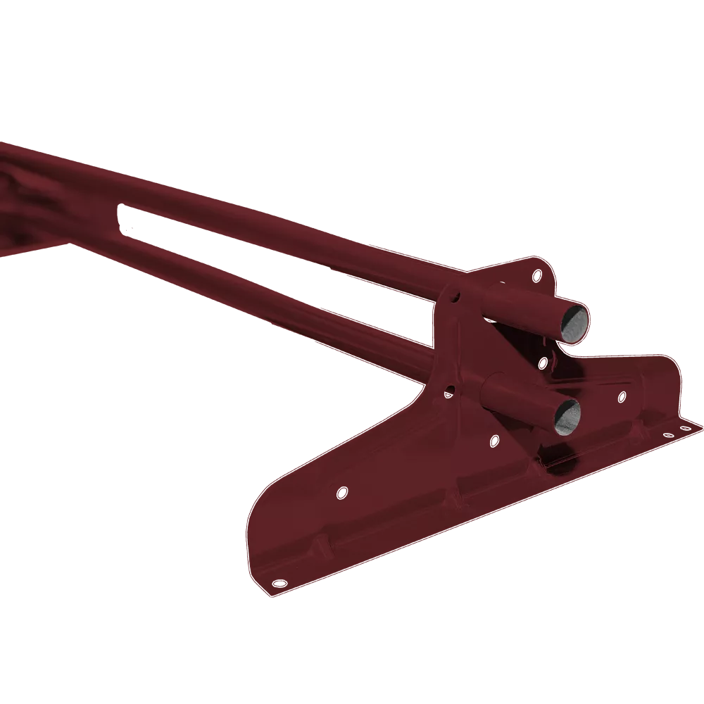 Снегозадержатель Стандарт Т4 d 40х20 RAL 3005 (3м)