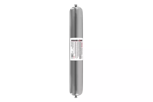 Герметик Grand Line Professional полиуретановый PU-40 серый 600мл (туба)