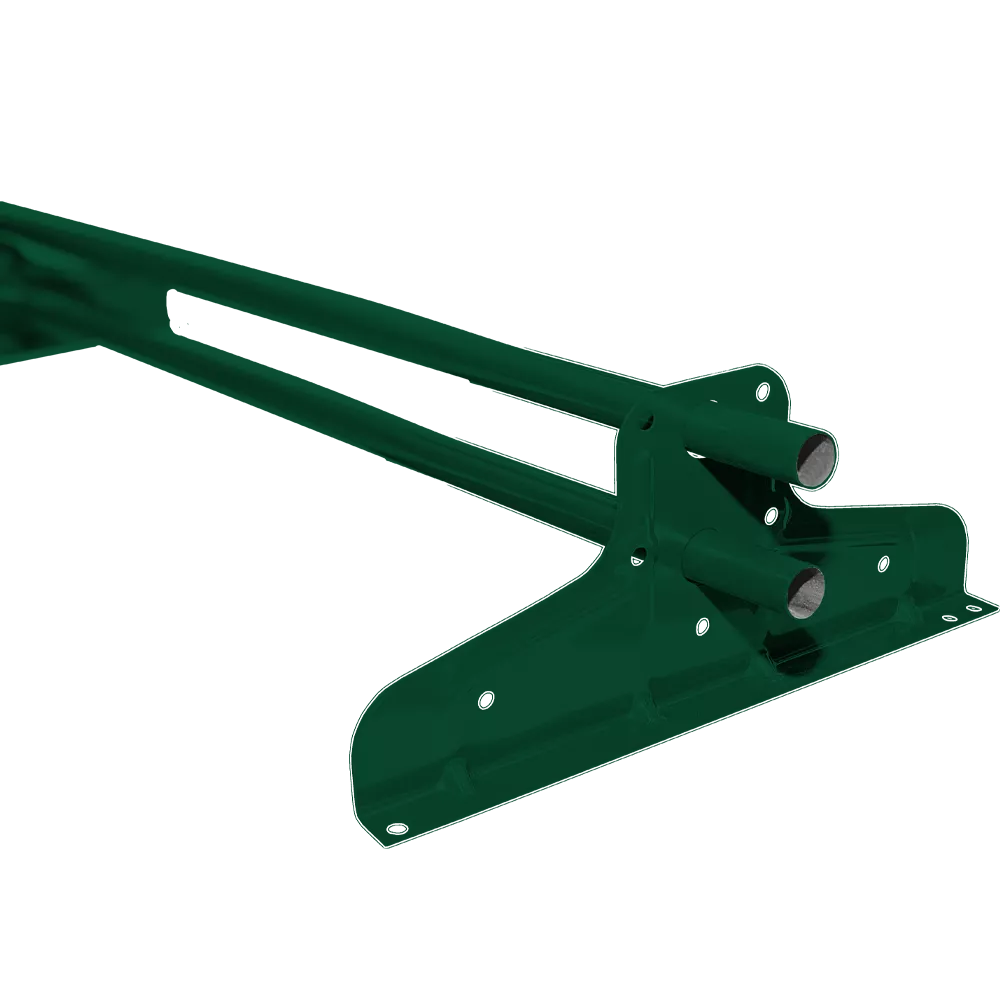 Снегозадержатель Стандарт Т4 d 40х20 RAL 6005 (3м)