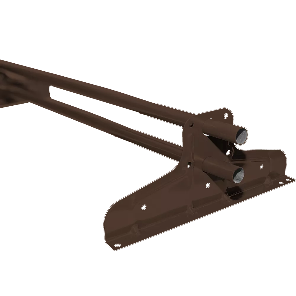 Снегозадержатель Стандарт Т4 d 40х20 RAL 8017 (3м)