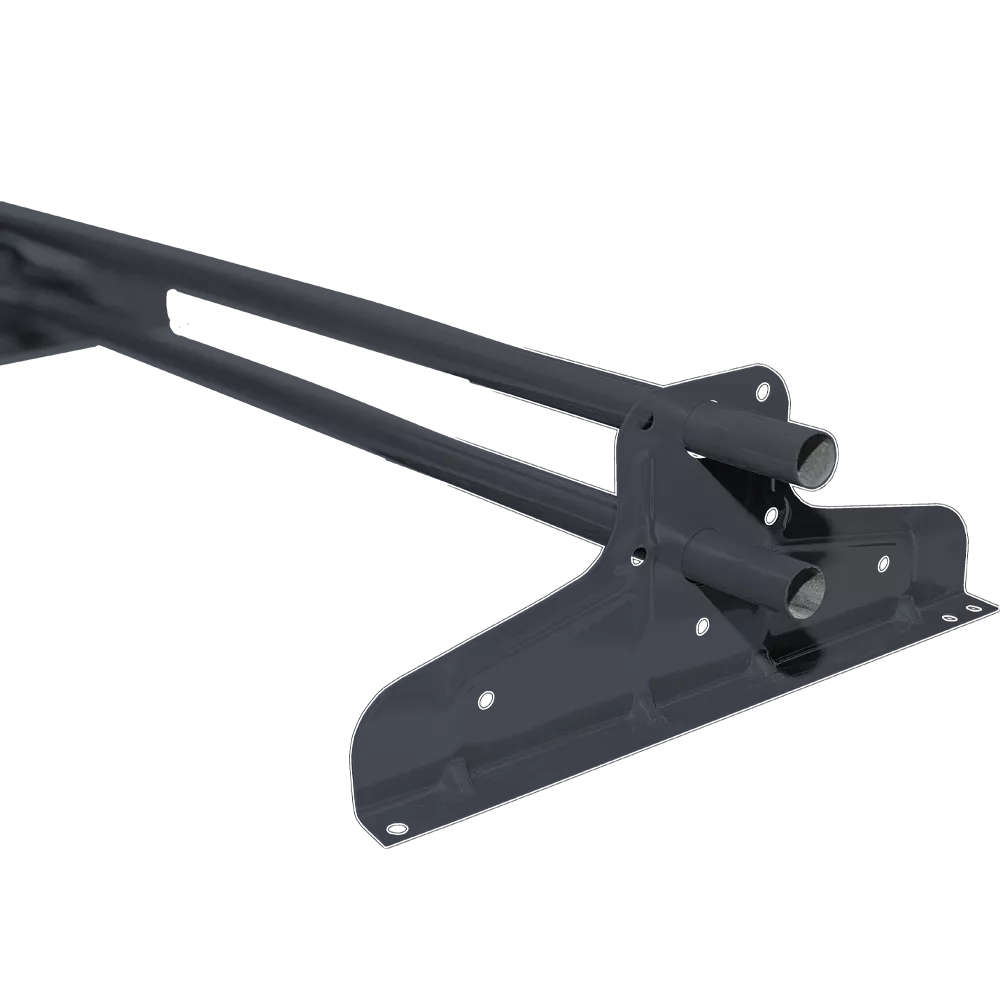 Снегозадержатель Стандарт Т4 d 40х20 RAL 7024 (3м)