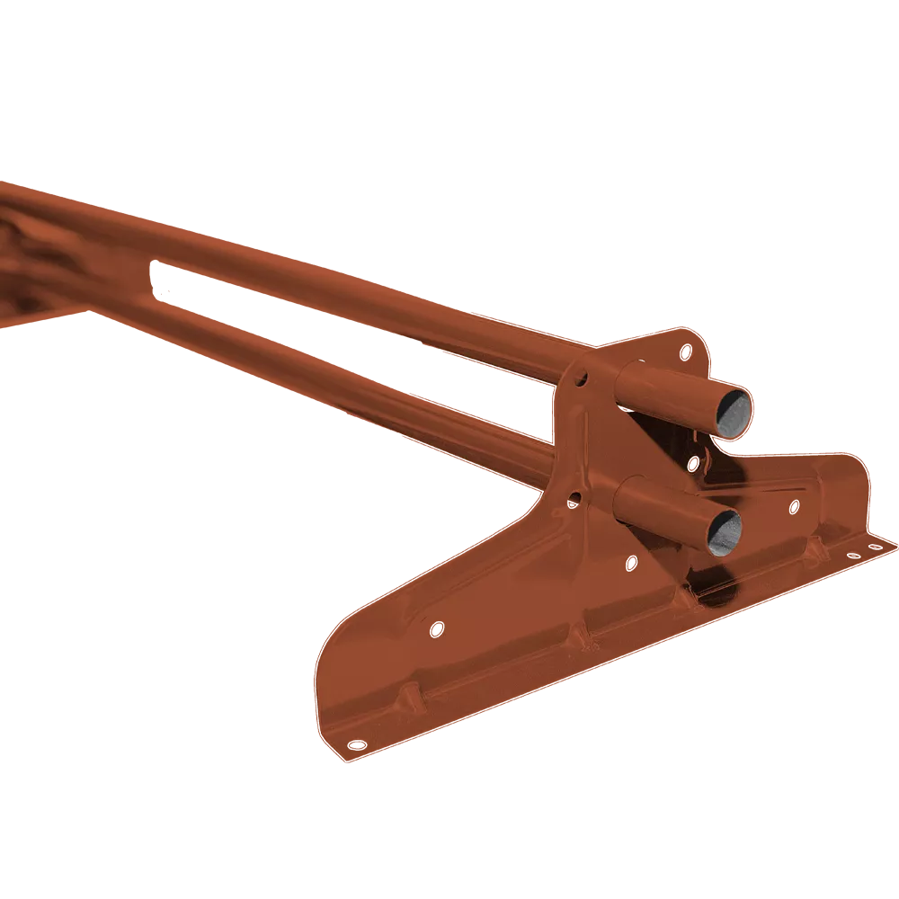 Снегозадержатель Стандарт Т4 d 40х20 RAL 8004 (3м)