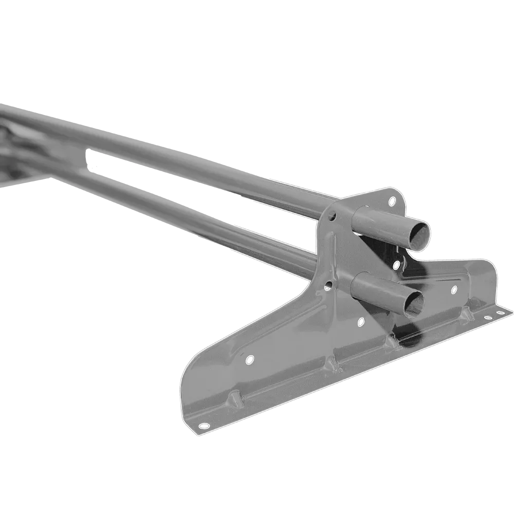 Снегозадержатель Стандарт Т4 d 40х20 RAL 9006 (3м)