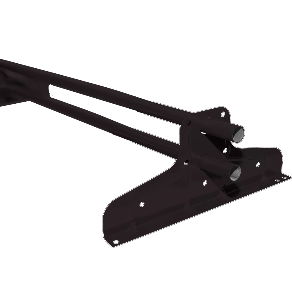Снегозадержатель Стандарт Т4 d 40х20 RAL 9005 (3м)