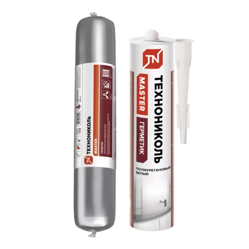 Герметик ТЕХНОНИКОЛЬ ПУ MASTER белый 600 мл