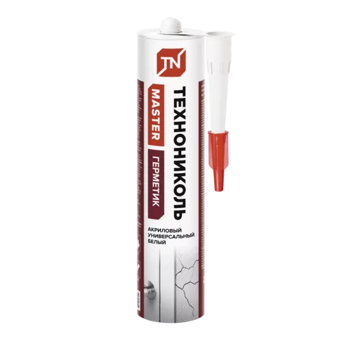 Герметик ТЕХНОНИКОЛЬ универсальный акриловый белый 280 мл.