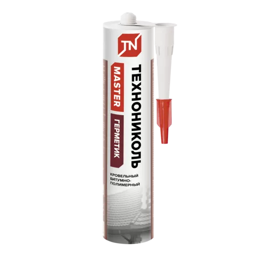 Герметик ТЕХНОНИКОЛЬ кровельный  битумно-полимерный черный, 310 мл