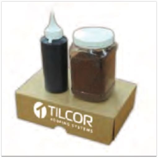 Ремонтный комплект TILCOR (гранулы + краска 250 грамм)
